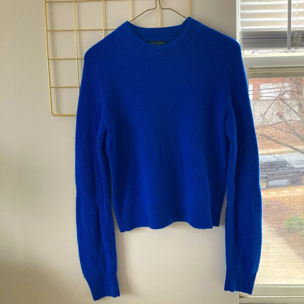 Blue cashmere Rag & Bone sweater